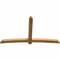 Ekena Millwork Bellingham Rough Sawn Timber Gable Bracket, Western Red Cedar, 108"W x 63"H x 4"D x 6"F, 14/12 Pitch GBW108X63X0406BEL00RWR - alternate 3